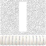 Beadainty 800 Pieces Letter I Beads, Round Vowel