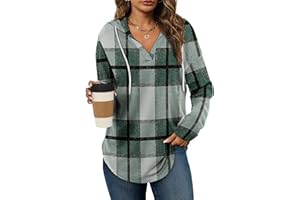 Bofell Womens Fashion Tops Hoodies for Women Pullover Oversized Sweatshirts Long SLeeve Shirts Loose Fit