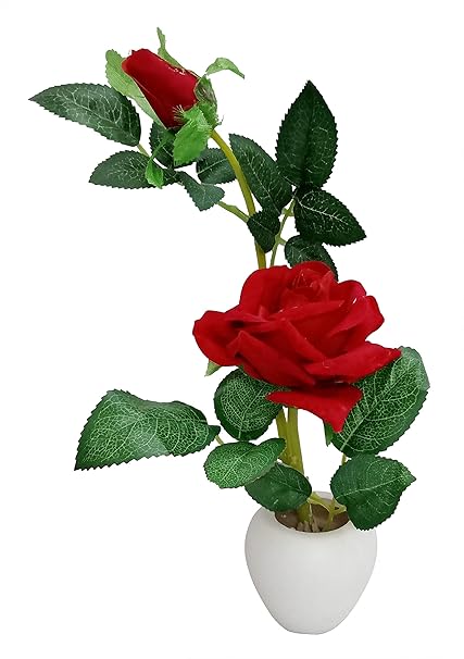 Ethnic Karigari Flower Vases With Flowers Natural Looking