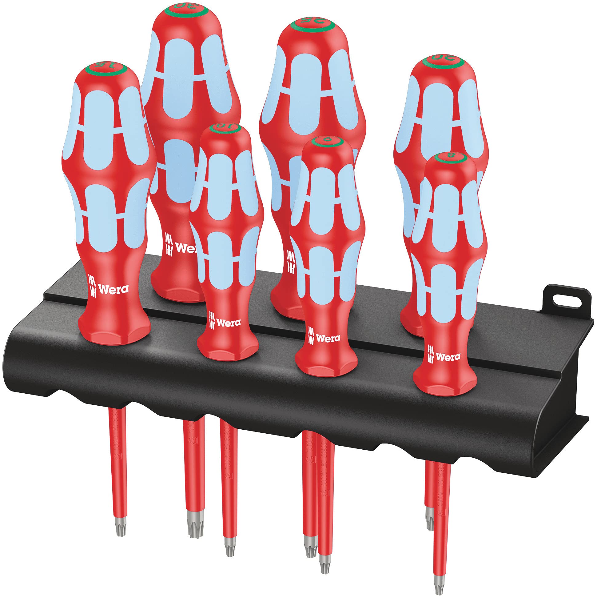 3167 i/7 TORX® Screwdriver Set, Stainless Steel, Plus Rack, 7 Pieces