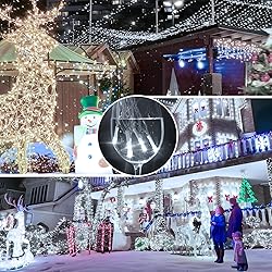 600FT 1500 LED Christmas String Lights Outdoor with