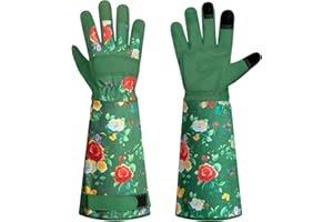 Gardening Gloves for Women, Rose Gloves Gardening Thorn Proof, Long Garden Gloves for Women