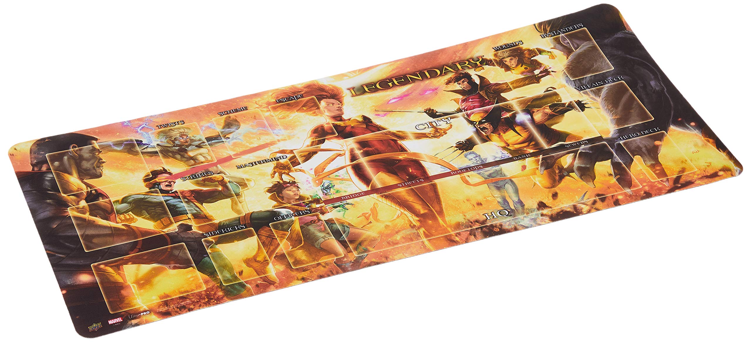 Legendary Playmat - Dark Phoenix vs The X-Men