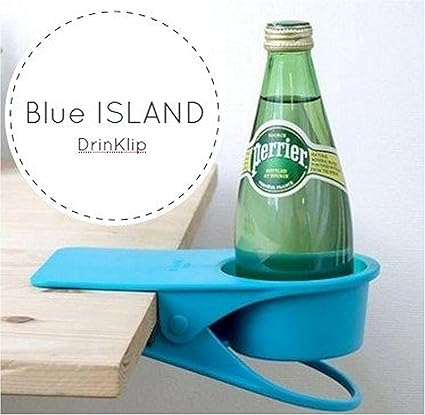 Amazon Blue Island カワイイ オシャレ クリップ 式 ドリンク ホルダー コップ グラス ペットボトル マグカップ 缶 携帯電話 スマホ Iphone アイフォン 充電にもok ライトグリーン Blue Island 家電 カメラ