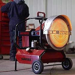 SUNFIRE Outdoor Heater - 120,000 BTUs Portable