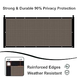 SUNLAX Privacy Fence Screen 8' x 38' Heavy Duty