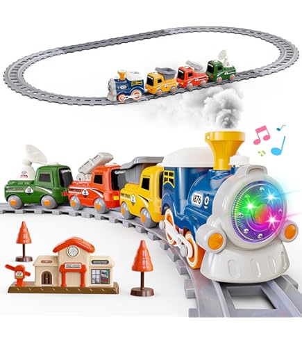 Amazon.com: NKOK Junior Racers RC My First Choo-Choo Train : Toys