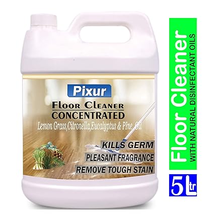 Pixur Floor Cleaner Concentrated 5l With Natural Oils Lemon Grass