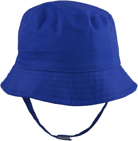 baby bucket hat with chin strap