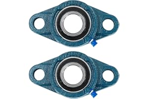 CHR PRECISION IN DETAIL CHR 2 Pacl UCFL205-16 Pillow Block Bearings | Flange Mounted Pillow Block Bearings - Chrome Steel with 1" Bore | ISO 9001-2015 Certified