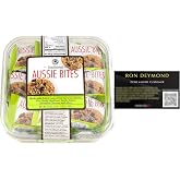 Traditional Aussie Bites Individually Wrapped 27 Oz, Oatmeal snacks cookies, Healthy Oatmeal Bites with RON DEYMOND Card