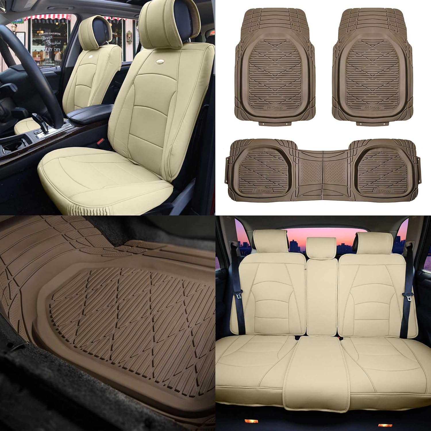 Best honda accord 2003 seat covers tan Home Kitchen