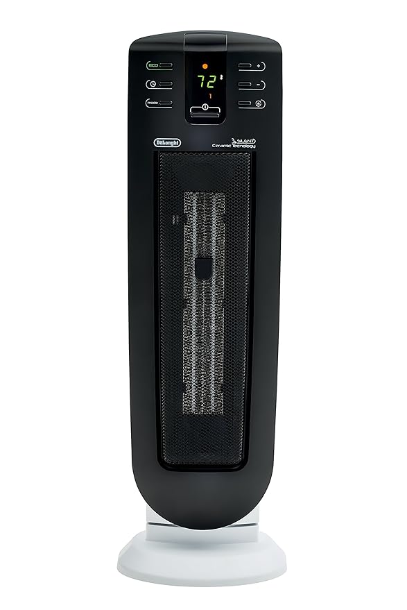 DeLonghi Safe Heat Tower Ceramic Heater with Silent System Amazon.in