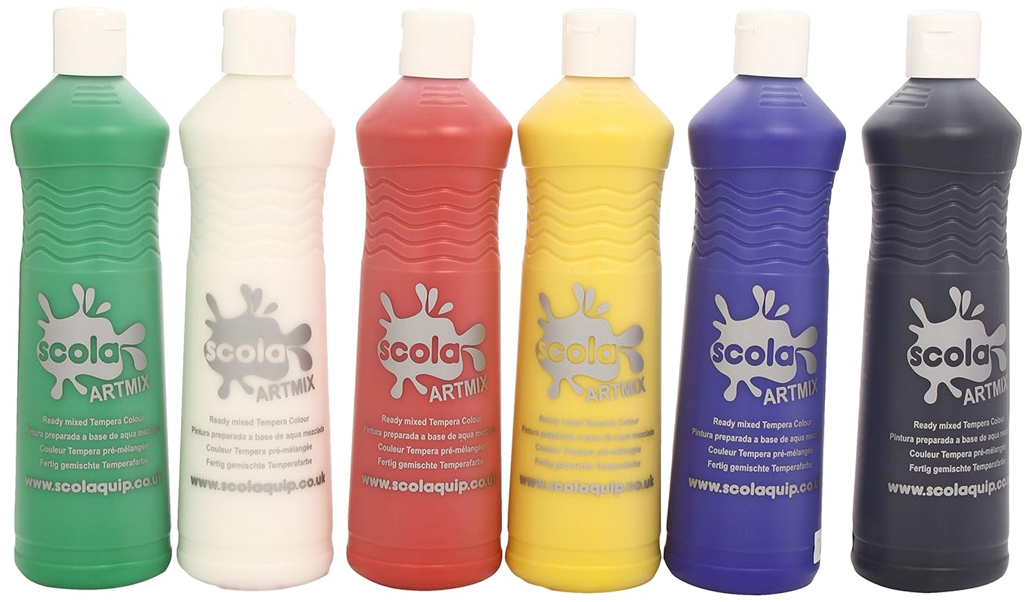 Scola Artmix, Colori a tempera, 600 ml, 6 pz. Amazon.it Giochi e