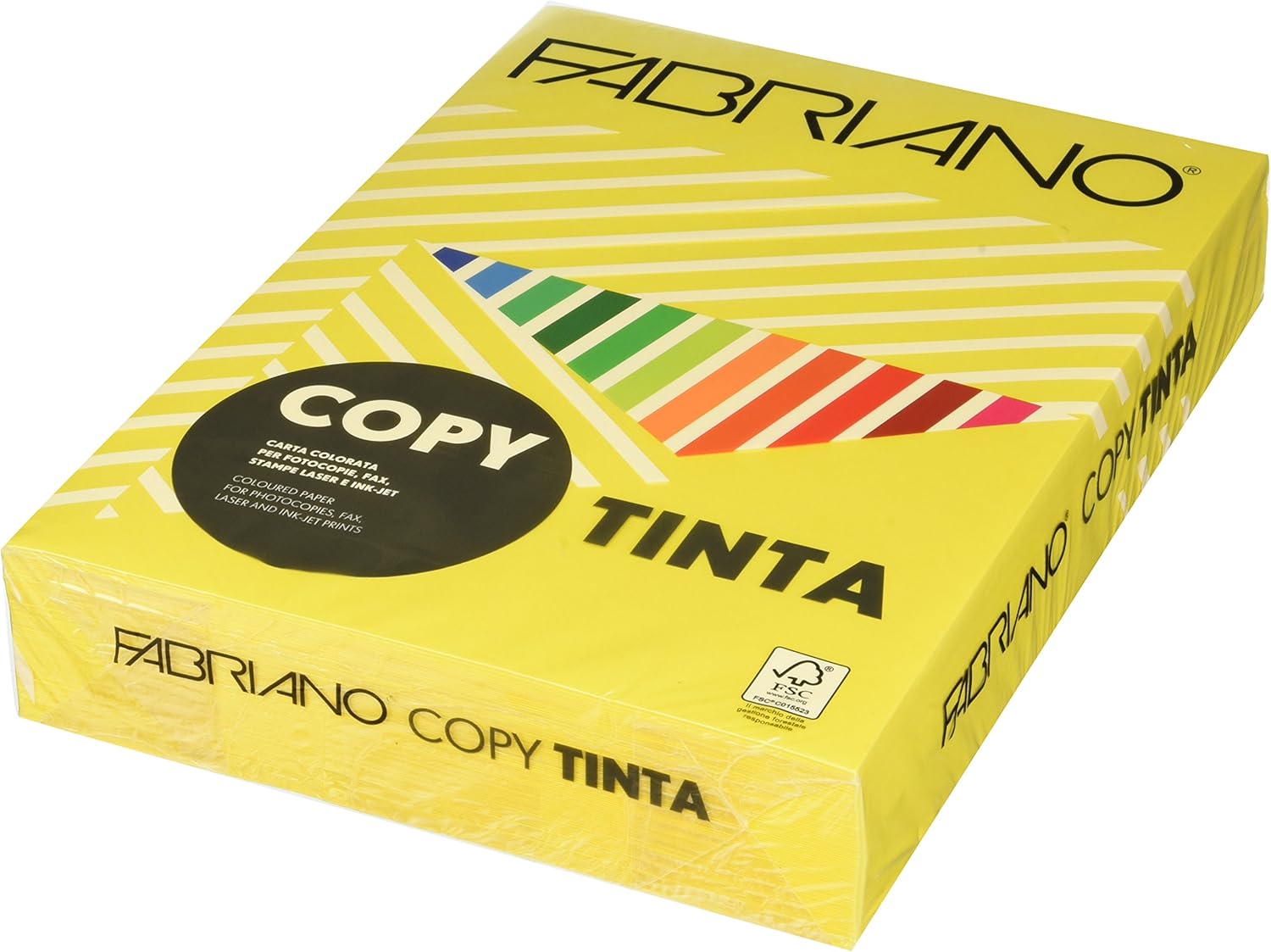 Fabriano f60621297confezione von Papier, 500 Blatt A4, 80 g, Farbe