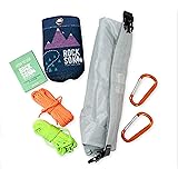 Selkirk Design Ultralight Food Bag Hanging System - Includes a Waterproof Odor Resistant Bear Bag, Pulley System with Paracord Nylon Ropes & Carabiners, Rock Sok, and Instructions