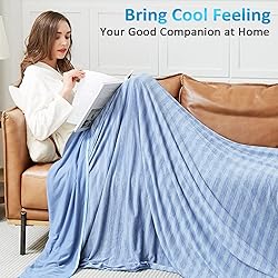Guohaoi Cooling Throw Blanket for Hot