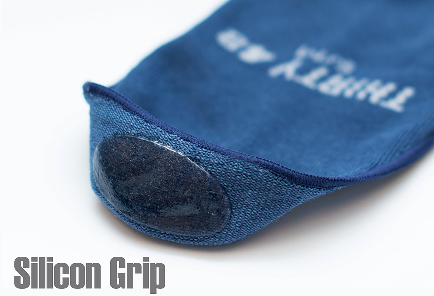 Thirty48 Men's No Show Socks Non-Slip Silicon Grip Moisture Wicking Low Cut Invisible Casual Socks at  Men’s Clothing store