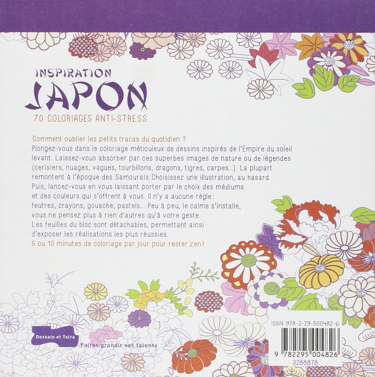 Inspiration Japon 70 coloriages anti stress Amazon Collectif Inspiration Japon 70 coloriages anti stress Amazon Collectif Livres