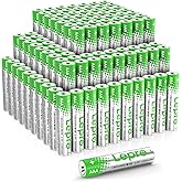 Lepro AAA Batteries 100 Count, Triple A Alkaline Batteries with Ultra Long-Lasting Power, 1.5 Volt 1200mAh LR03, Holds Power