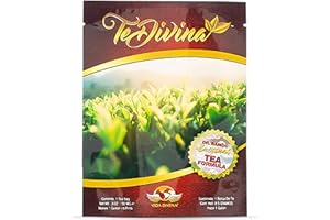 TeDivina Detox Tea All Organic Healthy Cleansing Formula, Caffeine Free All Natural Colon Cleanse Digestive Tea and Body Detox, 12 Blended Herbs - Original Flavor By Vida Divina | 0.3oz (Pack of 1)