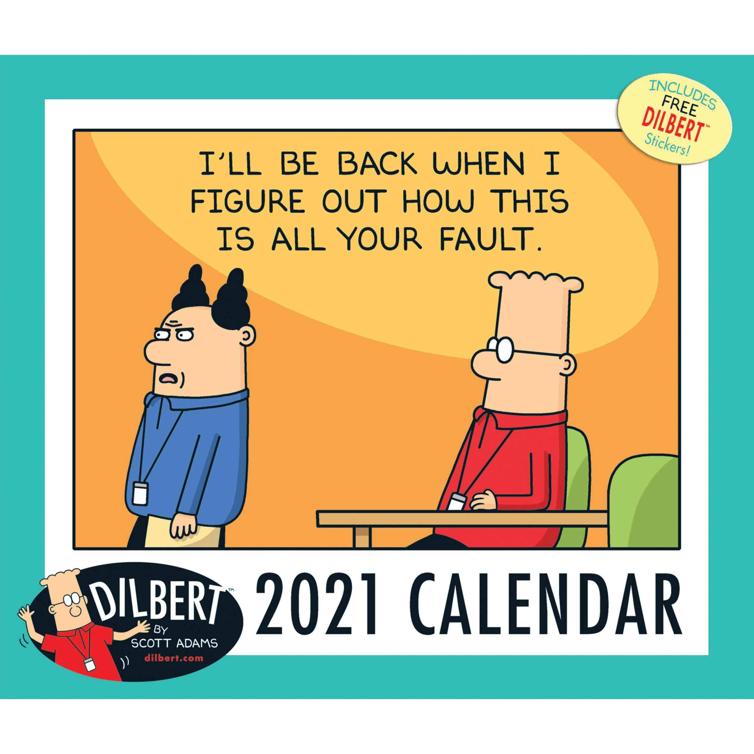 Andrews McMeel Publishing, Dilbert Desk Calendar 2021