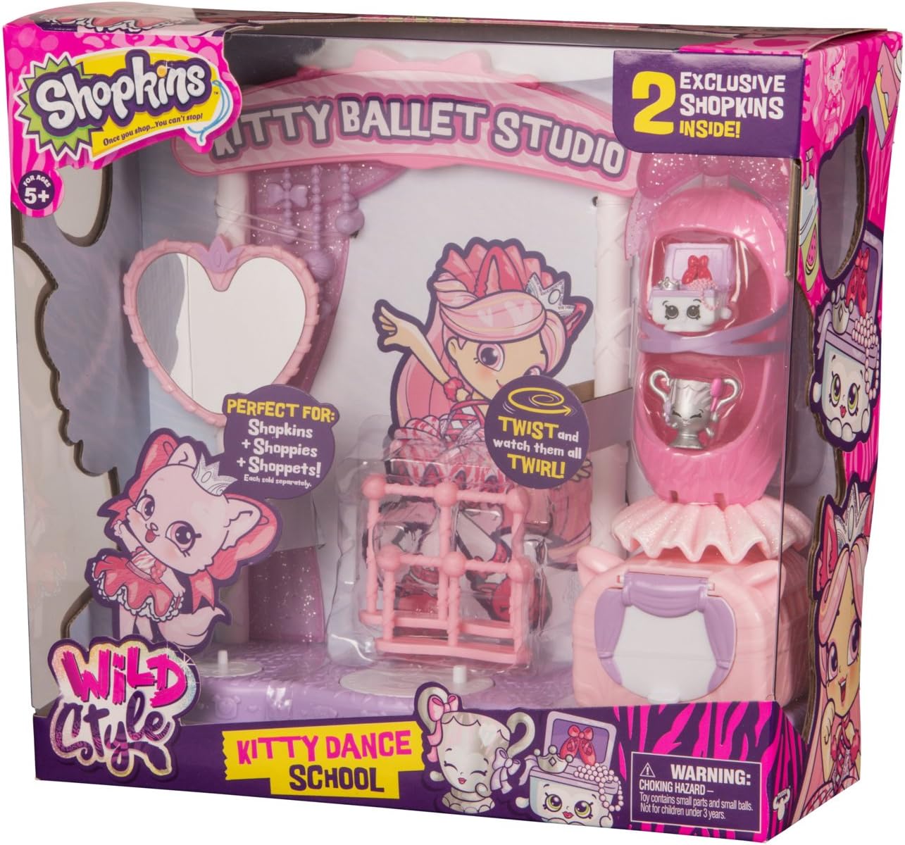 shopkins kitty dance school