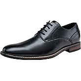 Jousen Men's Dress Cap Toe Shoes Wingtip Brogue Oxfords for Men Business Formal Derby Shoes