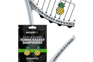 Delicious Dampeners - (2-Pack) Pineapple - Food Tennis Vibration Dampener