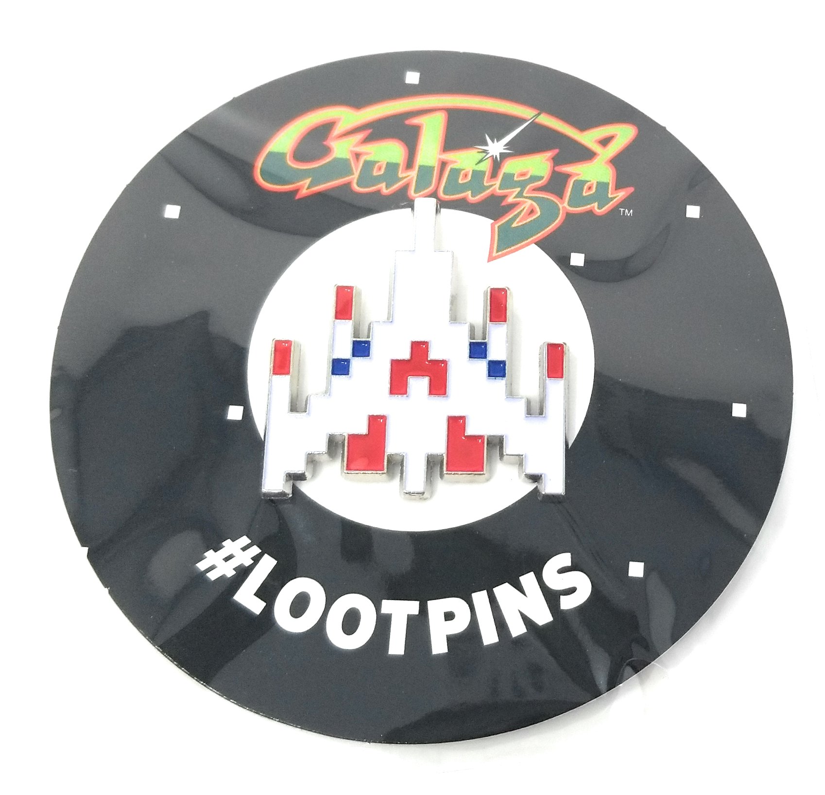 Galaga Enamel Pin - Vintage Arcade - Loot Crate Exclusive