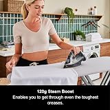 Morphy Richards Gold Crystal Clear Steam Iron 120g Boost 2.5m Cord view 4