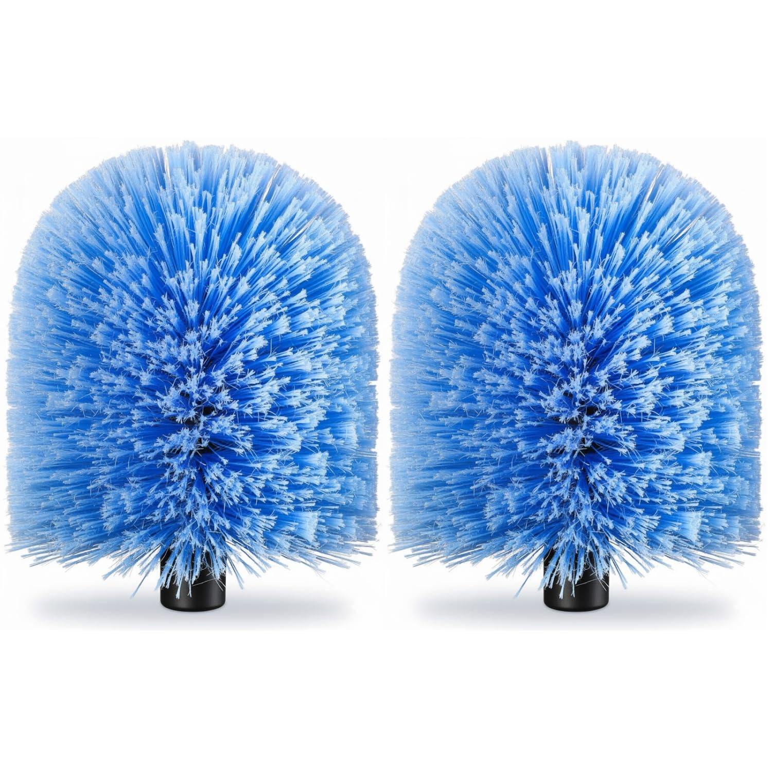 Photo 1 of 2 Pack Screw on Webster Cobweb Duster Head for Pole,Spider Web Remover Brush, Cobweb Duster Head Attachment,Fits Standard 3/4 inch Threaded Poles(Big, Blue)
