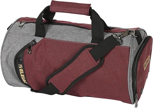 canvas gym bag with shoe compartment