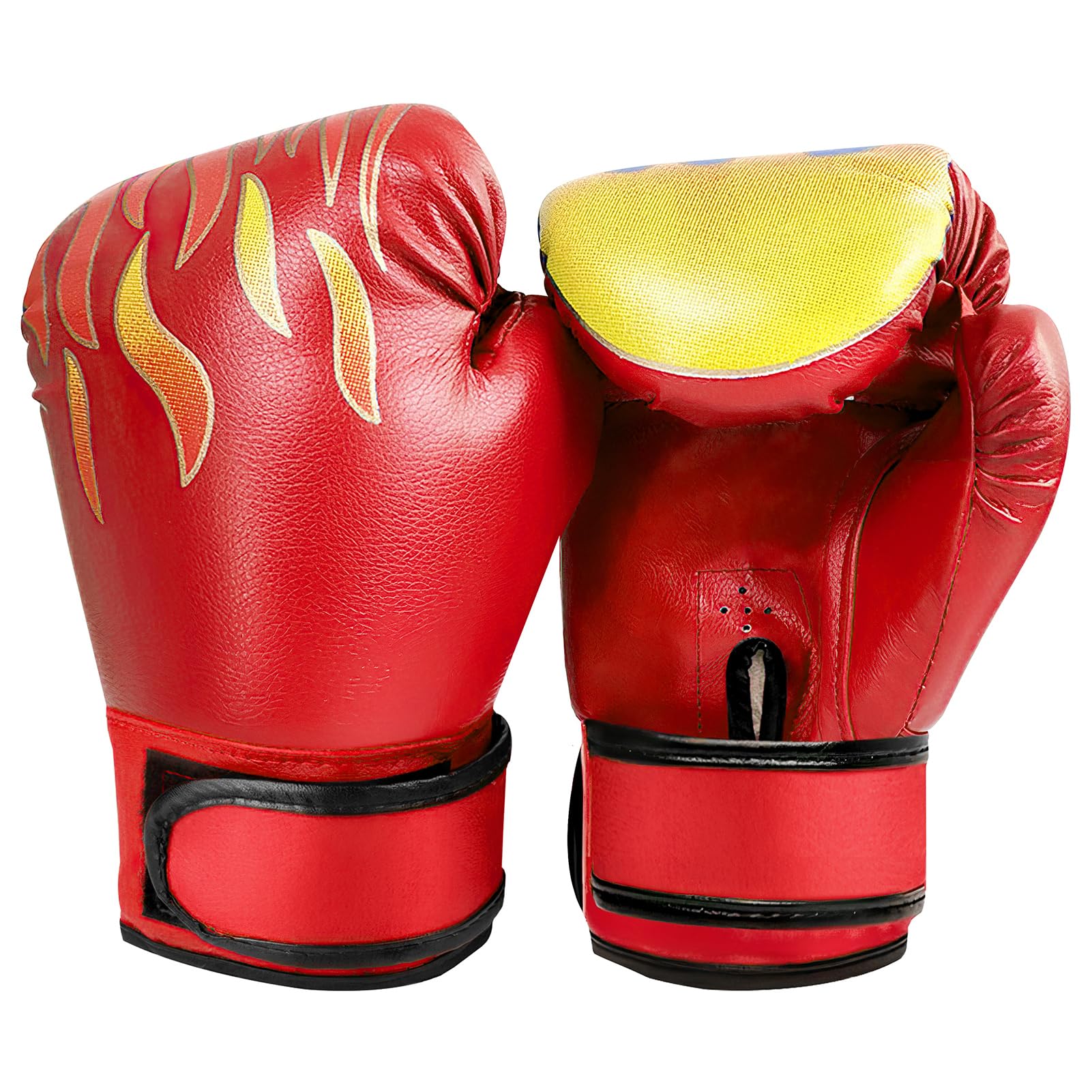 Boxing Gloves for Kids, 3Colors Kids Boxing Gloves Kid Boxing Training Gloves for Boys and Girls Age 3 to 12 Years Old (Red)