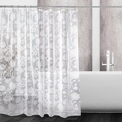 Kilokelvin Peva Shower Curtains With Dandelion Design 100
