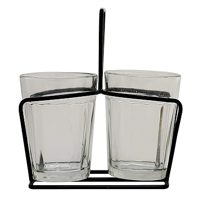 A Krazy Mug Desi Tapri Style Quality Tea Transparent Glasses