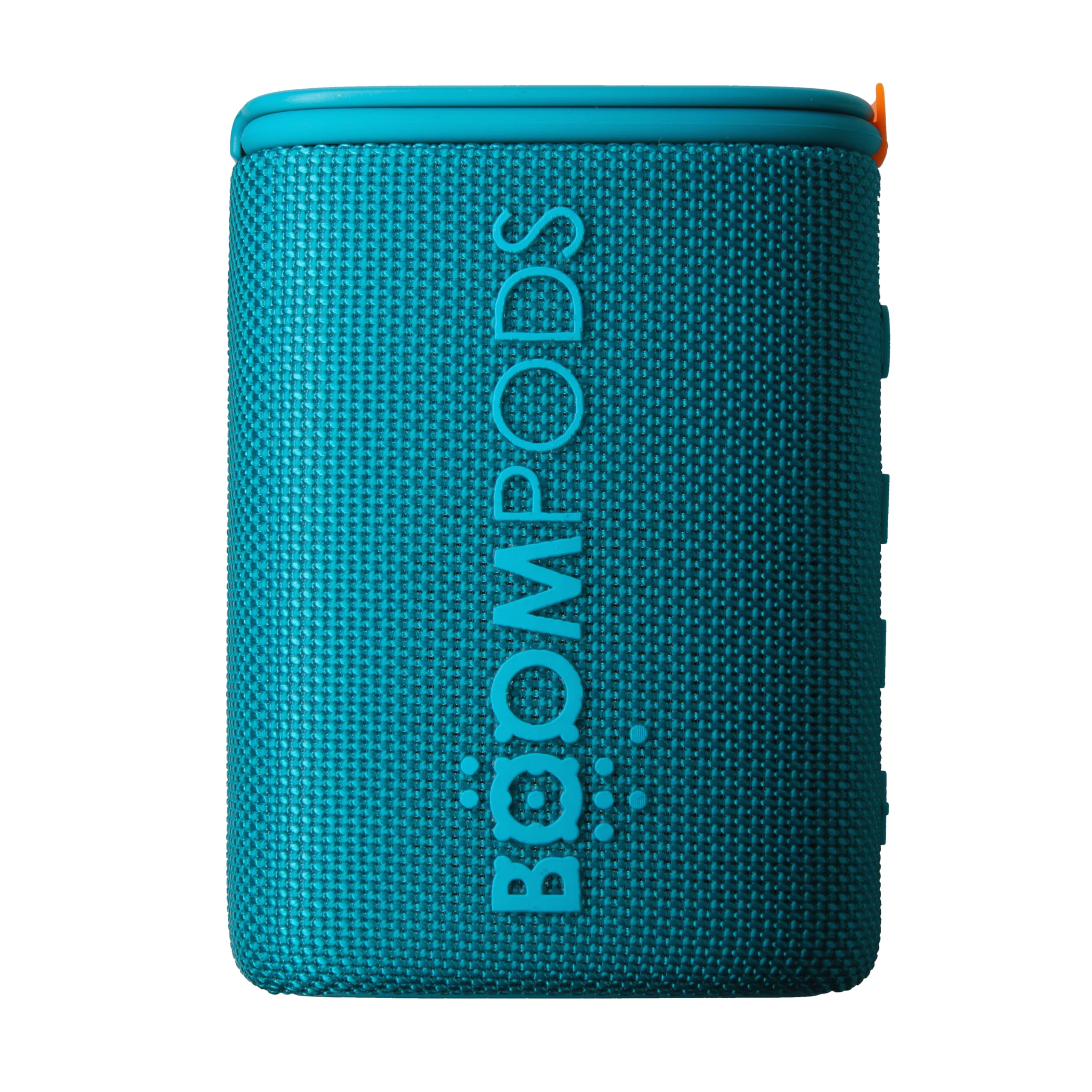 Boompods Beachboom Waterproof Bluetooth Speaker - Portable Speaker Made from Ocean-Bound Plastic, Small Wireless Speakers with Selfie Button & 5-Hour Battery, IPX7 Waterproof Shower & Travel, Blue