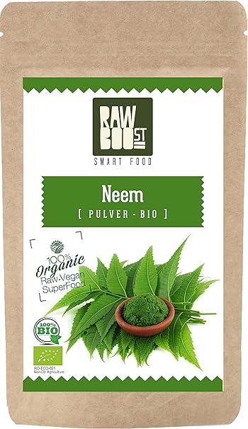 Rawboost Bio Neem Pulver, 2er Pack (2 x 125 g)
