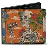 Buckle-Down Grateful Dead Wallet, Bifold, Grateful Dead Daves Picks V18 Orpheum San Francisco Cover Art, Vegan Leather