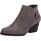 Bella Vita Women's Ankle Boot, Grey, 7 Wide