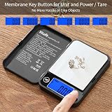 Vitafit 500g Digital Pocket Scale 0.01g High Accuracy Black view 8