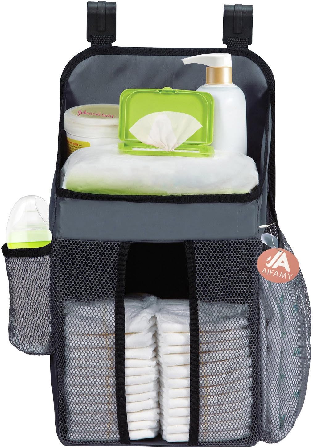 Hanging Diaper Organizers Fits All Crib Strollers Playards Nursery Storage