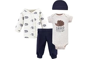 Touched by Nature baby-girls Organic Cotton Preemie Layette Set