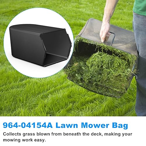 Lawnmower Grass Bag 964-04154A Fits Craftsman 21” Lawn Mower Bag  Replacement Craftsman／MTD Lawn Mower 964-0415