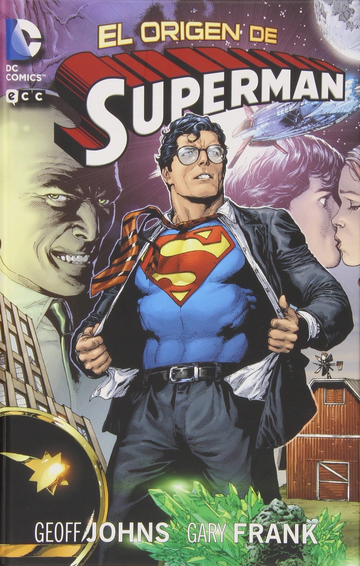 Superman El Origen De Superman Superman Novelas Graficas Johns Geoff Frank Gary Calderon Fernandez Francisco Amazon Es Libros