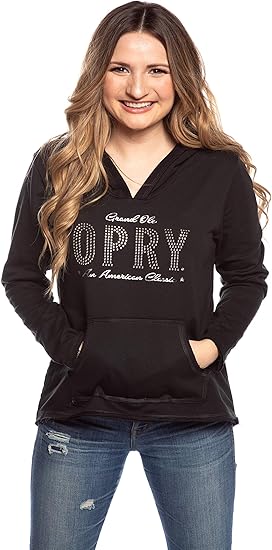 studded black hoodie