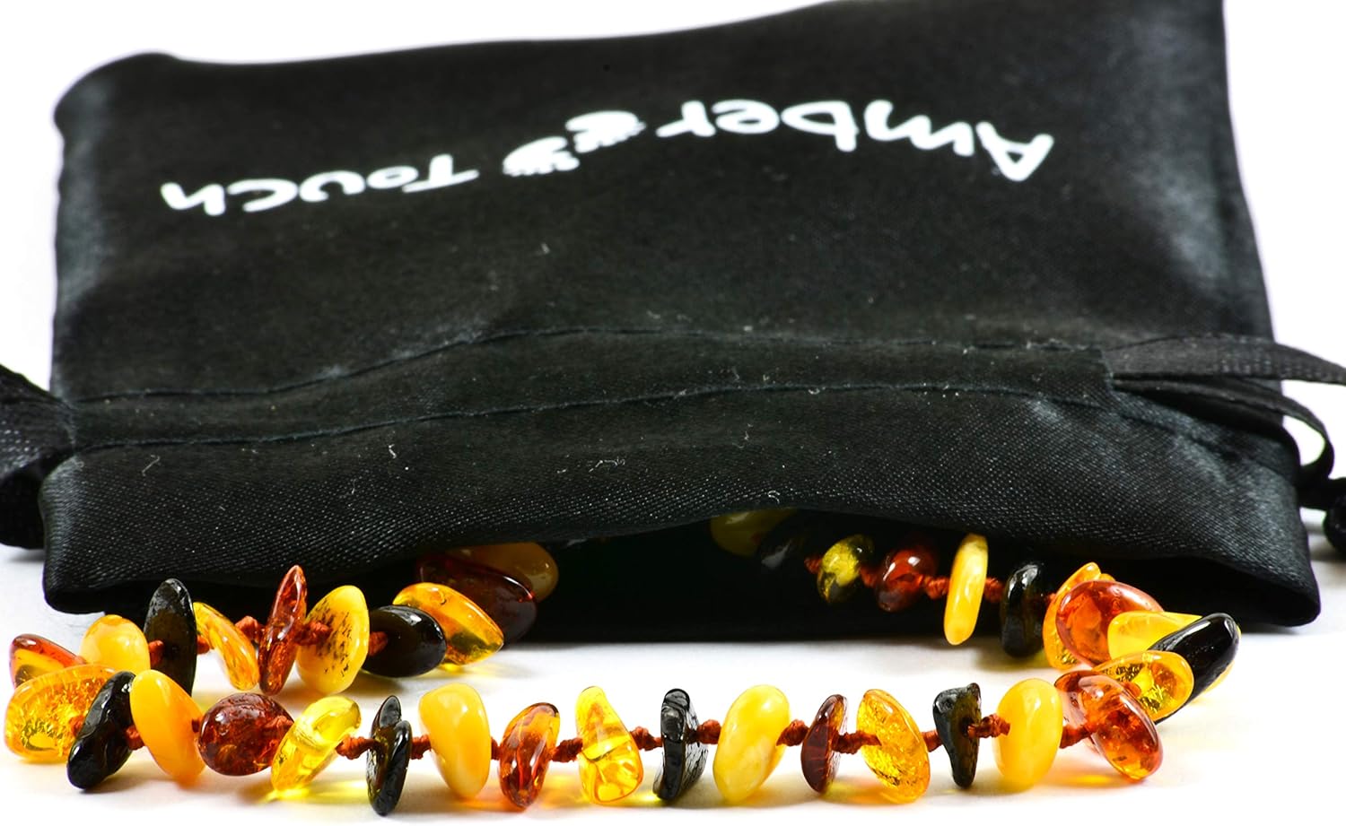 Baltic Amber Necklace (Unisex) 13 inch. - Natural Amber from Baltic Region : Baby