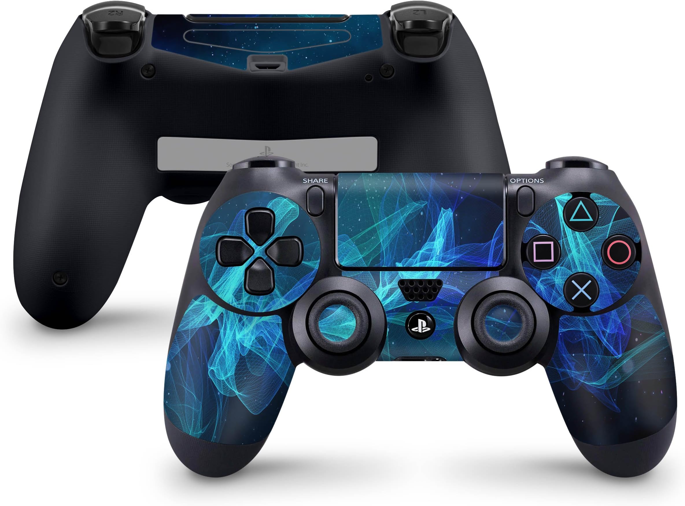 Skins4u Sony PlayStation 4 PS4 Controller Skins Stickers – Stickers, also for Slim Design & Pro Gamepads