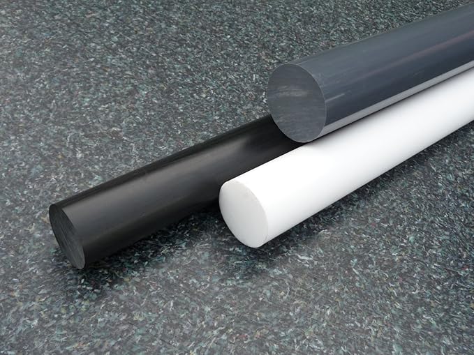 Industriële Teflon Staaf Diconfa PTFE Teflon Ronde Staaf Op Maat 6 Mm X 130 Mm Chemisch Bestendige Kunststof Staaf