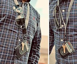 POCKT Cool Neck Lanyard for Keys, Wallets and ID